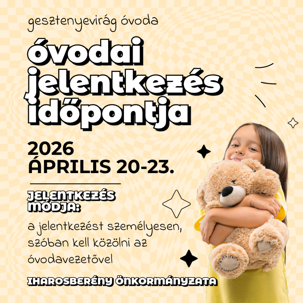 Read more about the article ÓVODAI JELENTKEZÉS