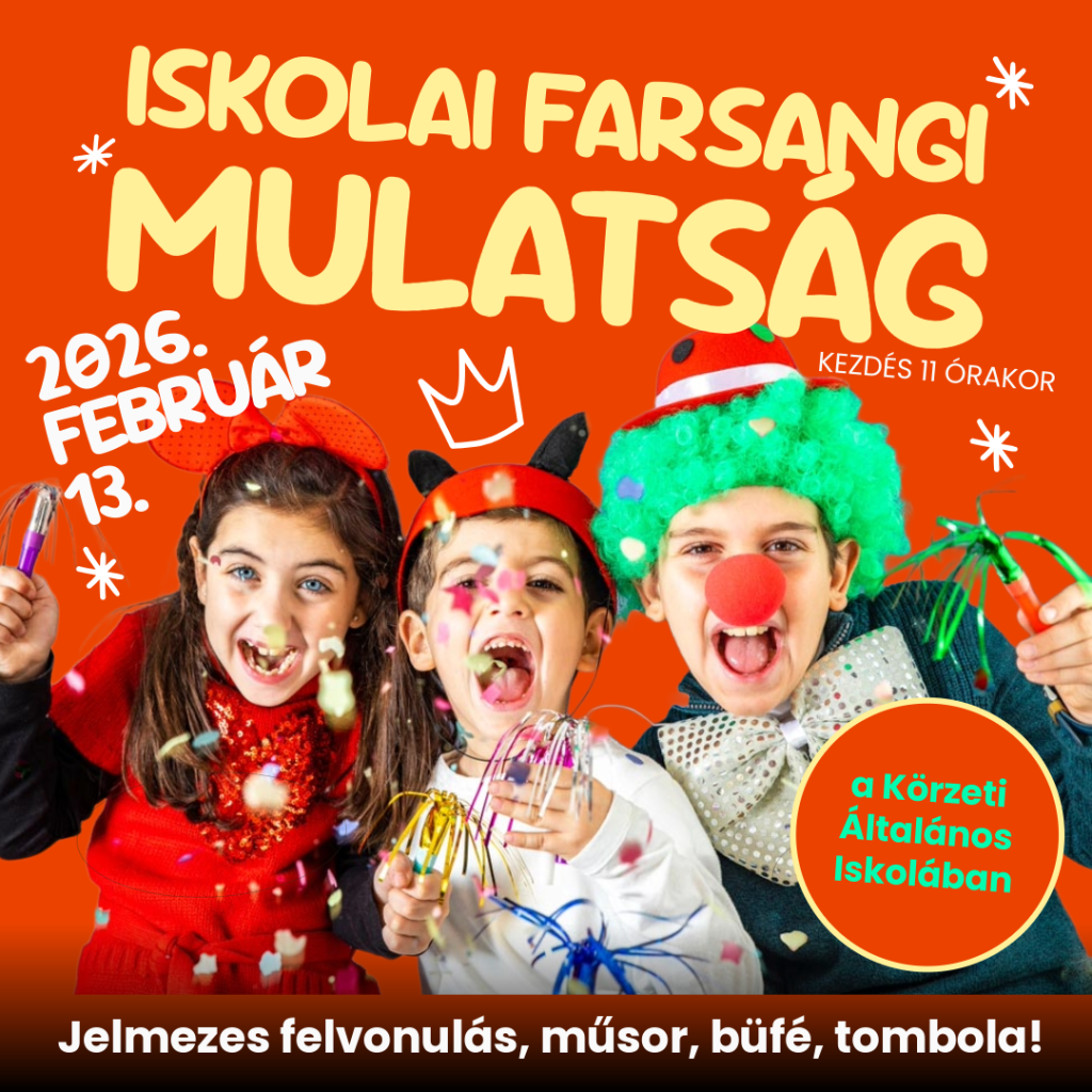 Read more about the article ISKOLAI FARSANGI MULATSÁG