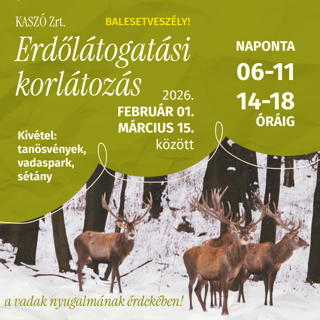 Read more about the article ERDŐLÁTOGATÁS KORLÁTOZÁSA