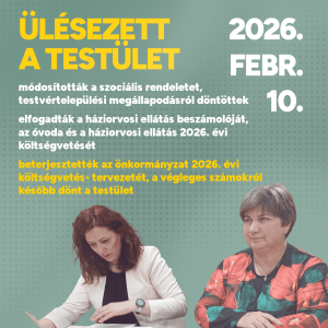 Read more about the article TESTÜLETI ÜLÉS