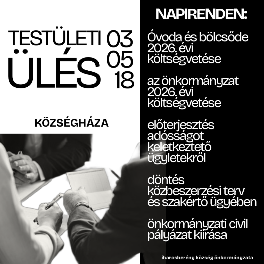 Read more about the article TESTÜLETI ÜLÉS