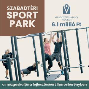 Read more about the article SPORT PARK KÉSZÜL TÁMOGATÁSBÓL