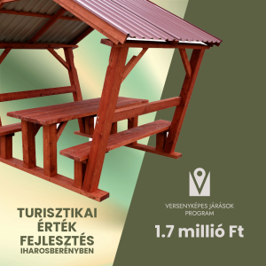 Read more about the article 1.7 MILLIÓ TURISZTIKAI FEJLESZTÉSRE