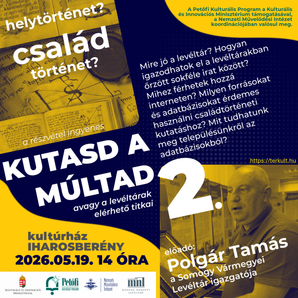 Read more about the article KUTASD A MÚLTAD