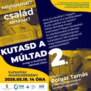 Read more about the article KUTASD A MÚLTAD