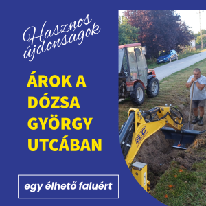 Read more about the article ÚJ: ÁROK A DÓZSA UTCÁBAN