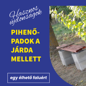 Read more about the article ÚJ: PIHENŐPADOK